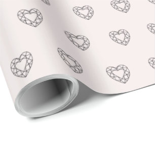 Sørina Jewellery Logo Rose Quartz Wrapping Paper