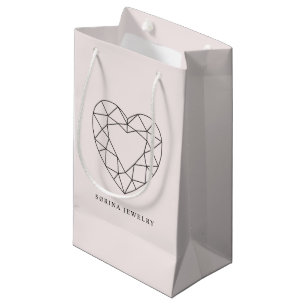 Sørina Jewelry Logo Rose Quartz Small Gift Bag