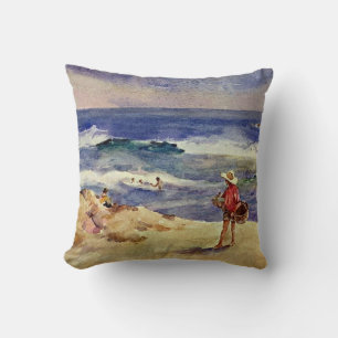 Sorolla - Boy on the Sand Cushion