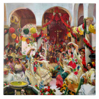 Sorolla painting - Seville, the Dance