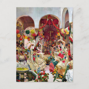 Sorolla: Seville-The Dance Postcard