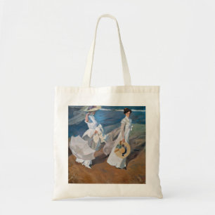 Sorolla Y Bastida - Strolling Along The Seashore Tote Bag