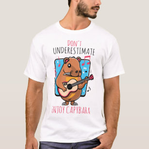 Sorority Don't Underestimate Enjoy Capybara T-Shirt
