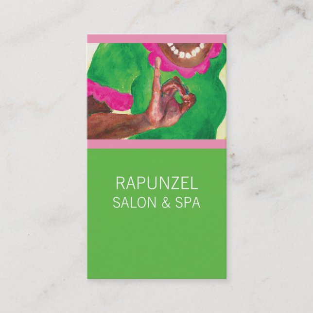 Sorority Girls Business Card (Front)