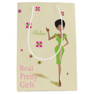Sorority Life girly illustration Medium Gift Bag