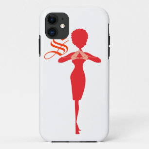 Sorority Life red iPhone case