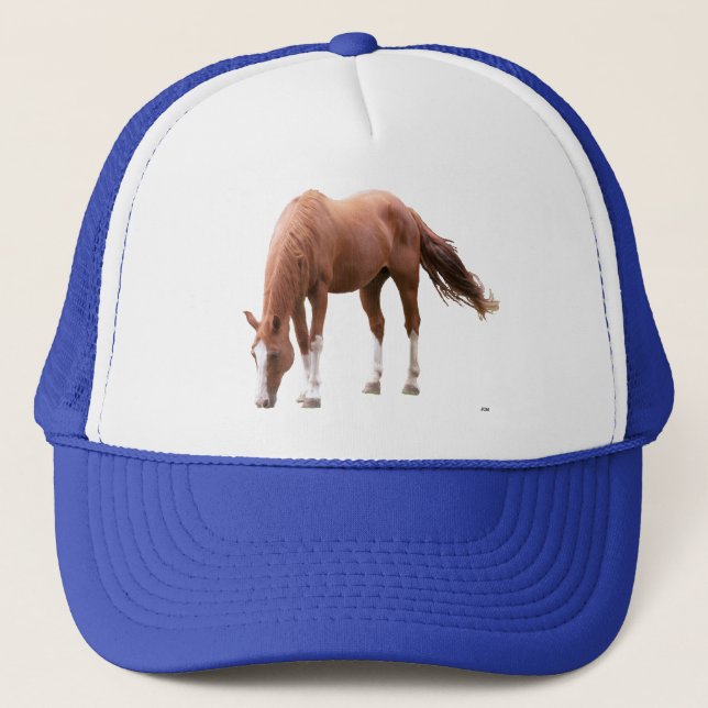 Sorrel Horse Trucker Hat (Front)