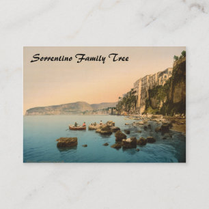 Sorrento by the Sea, Naples, Campania, Italy Business Card