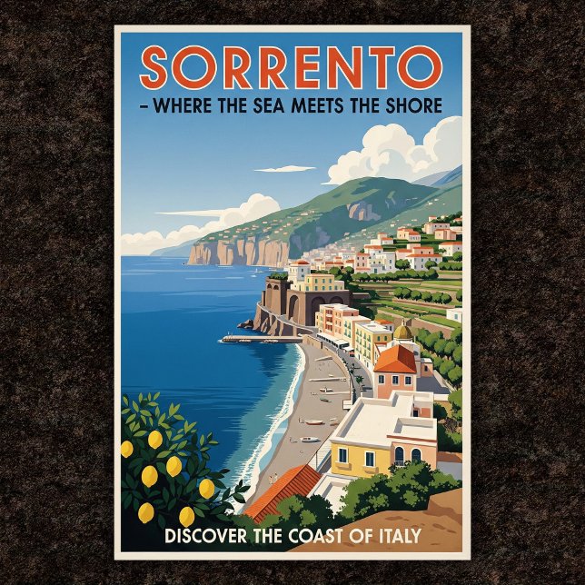 Sorrento, Italy: A Vintage 1960s Poster Collection (Creator Uploaded)