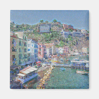 SORRENTO, Marina Grande, Fridge Magnet