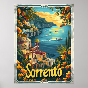Sorrento Vintage Poster