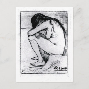 Sorrow Van Gogh Fine Art Postcard