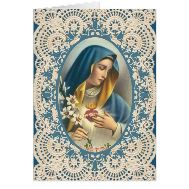 Sorrowful Mother Blessed Virgin Mary Religious (Front)