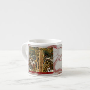Sorrowful Rosary Mysteries Item #2: Scourging Espresso Cup