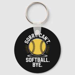 Sorry Can't Softll Bye Funny Softll Player _1 Key Ring