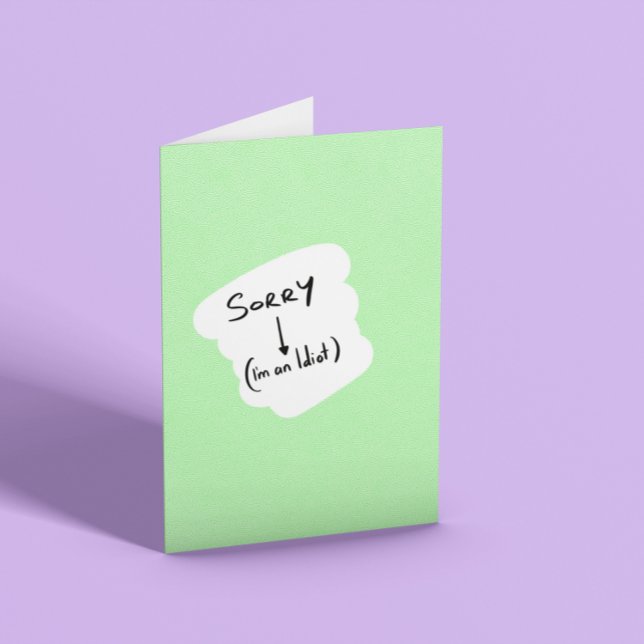 Sorry  card (Creator Uploaded)