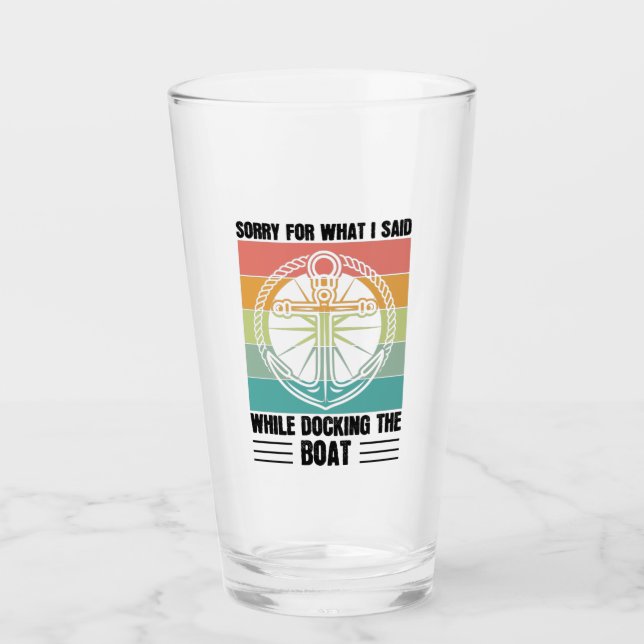 Sorry for what I said while docking the Boat Retro Glass (Front)