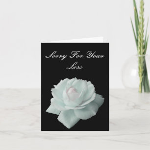 Sorry For Your Loss Sympathy Card