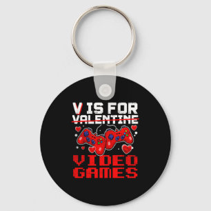 Sorry Girls I Only Love Video Games And My Mom Vin Key Ring