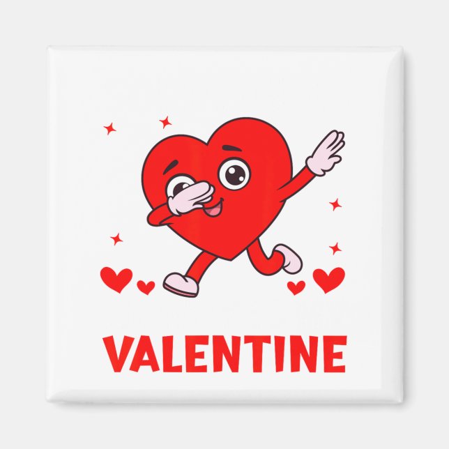 Sorry Girls Mom Is My Valentine Toddler Boy Valent Magnet (Front)