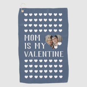 Sorry Girls Mum Is My Valentine Simple Family Golf Towel