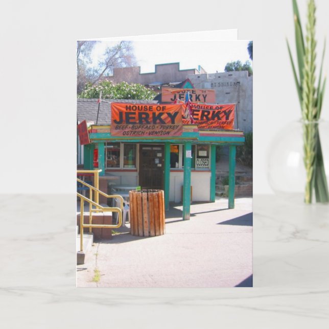 sorry house of jerky card (Front)
