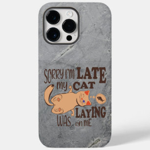 Sorry I am late my cat was laying on me Case-Mate iPhone 14 Pro Max Case