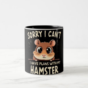 Sorry, I Can’t Two-Tone Coffee Mug