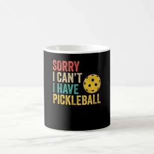 Sorry I Can't I Have Pickleball Coffee Mug