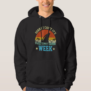 Sorry I Cant Its Week Ocean Scuba Diving Shark Hoodie