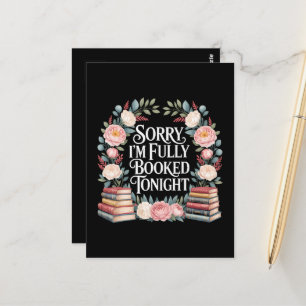 Sorry I'M Fully Booked Tonight  Postcard