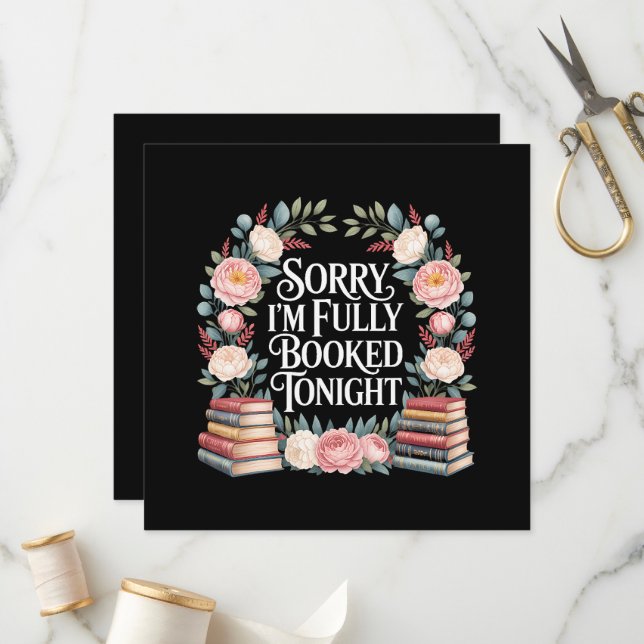 Sorry I'M Fully Booked Tonight Program (Front/Back In Situ)