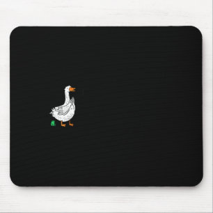 Sorry I'm Late Funny Goose Christian Bible Verse F Mouse Pad