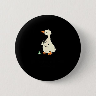 Sorry Im Late His Timing Not Mine Christian Silly 6 Cm Round Badge