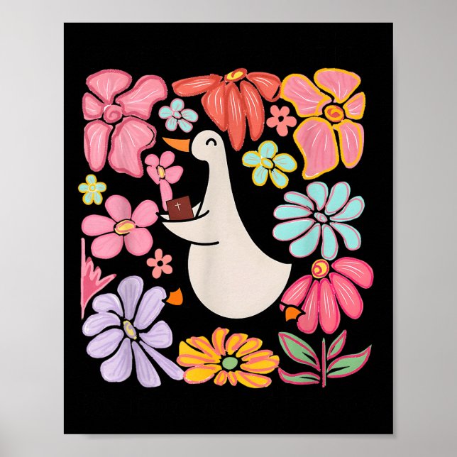 Sorry I'm Late His Timing Not Mine, Funny Christia Poster (Front)