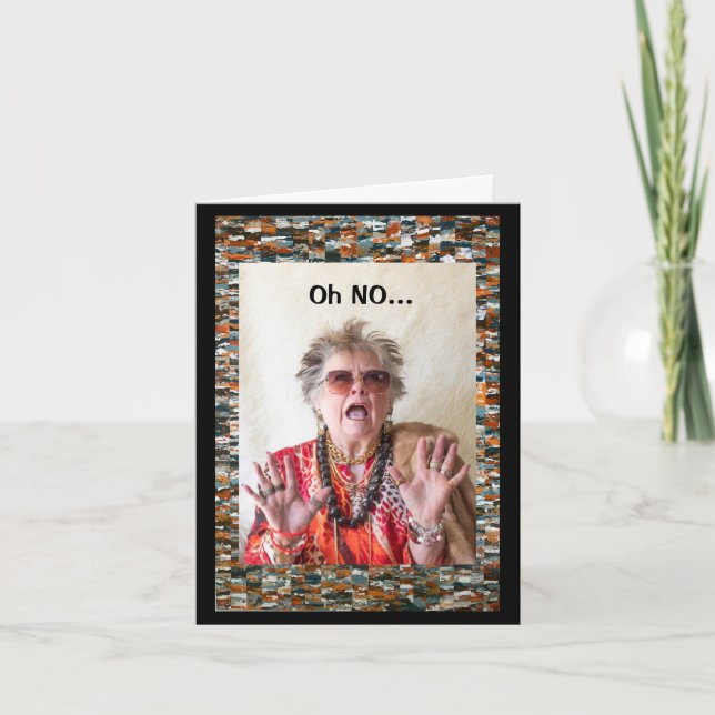 Sorry I'm so late Card (Front)