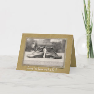 Sorry I've Been a Heel Relationship Repair Custom Card