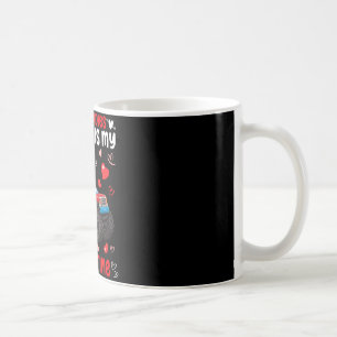 Sorry Ladies Granny Is My Valentine Dinosaur Monst Coffee Mug