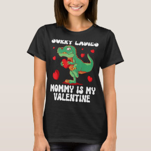 Sorry Ladies Mummy Is My Valentine's Day Rex Kids  T-Shirt