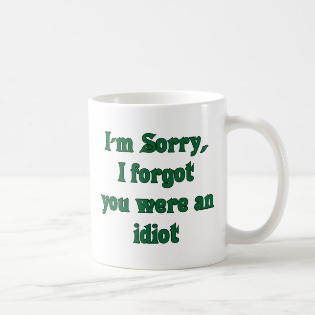 Sorry mug (Right)