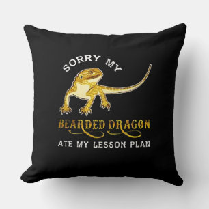 Sorry my Iguana bearded dragon ate my lesson plan. Cushion