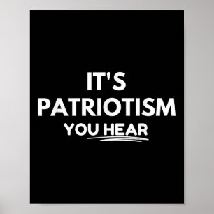 Sorry Neighbours, Its Patriotism You Hear Poster