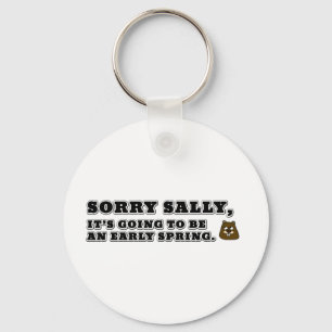 Sorry Sally, early Spring Key Ring