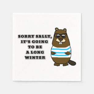 Sorry Sally, Long Winter Napkin