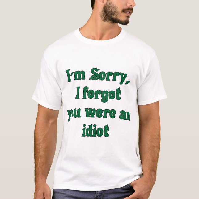 Sorry t-shirt (Front)