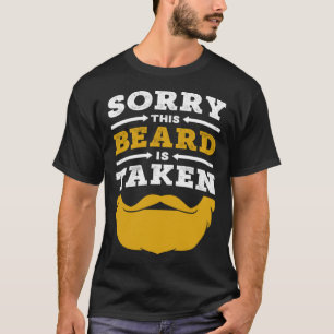 Sorry This Beard Is Taken Country Retro Husband Bo T-Shirt