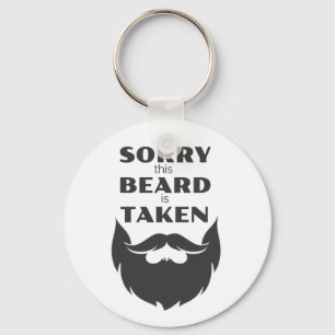 Sorry this beard is taken key ring