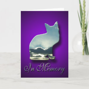 Sorry to Hear About Loss Of Cat Sympathy Card
