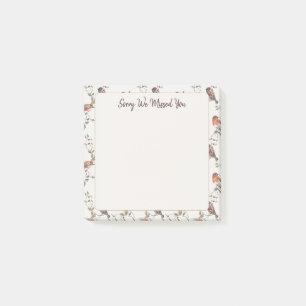 Sorry We Missed You JW Post-it Notes