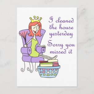 Sorry You Missed It Postcard